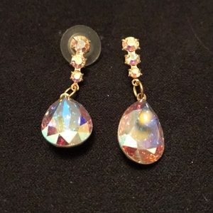 Rose gold earrings